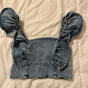 Shein Denim Top